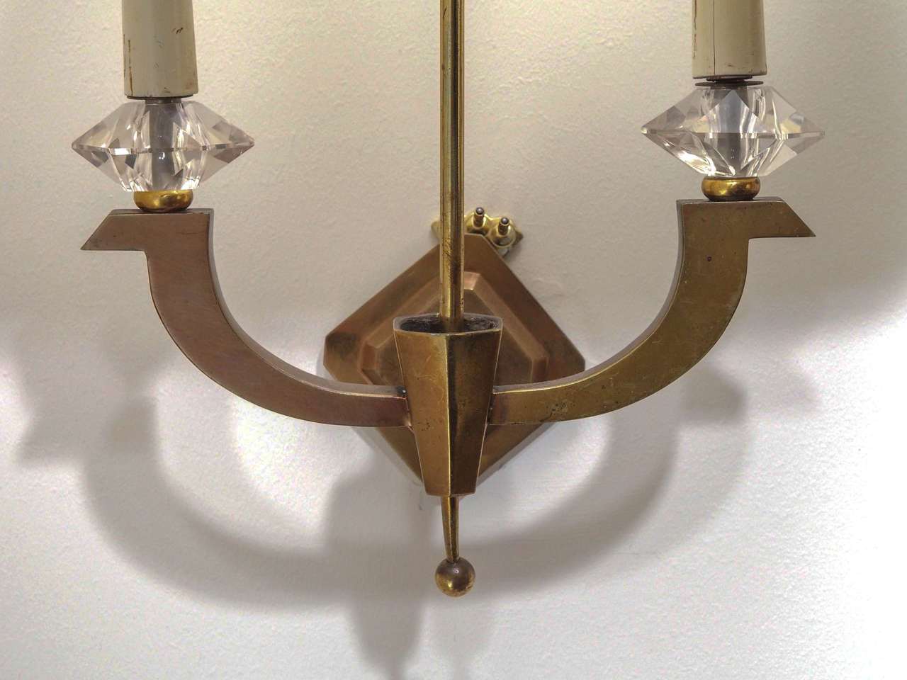 SALE Large Sconce in Gilt Bronze In Good Condition For Sale In New Orleans, LA
